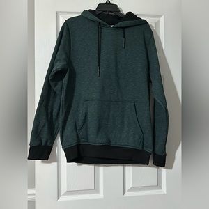Huntington hooded sweatshirt is a size medium.